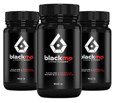 BlackMP Living Powder 3-Pack (360) Servings - Family Pack